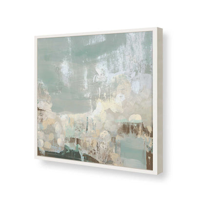 [Color:Opaque White], Picture of art in a Opaque White frame of the corner