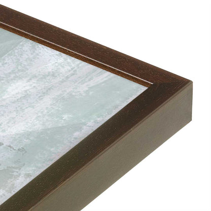 [Color:Espresso], Picture of art in a Espresso frame at an angle