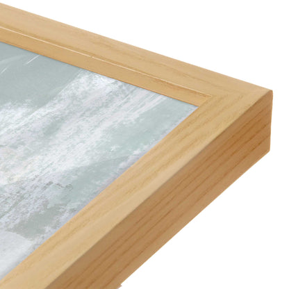 [Color:American Maple], Picture of art in a American Maple frame at an angle