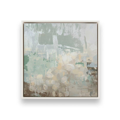 [Color:Opaque White], Picture of art in a White frame