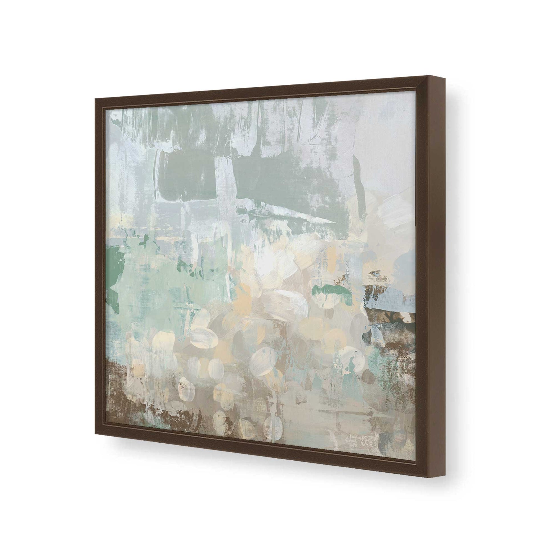 [Color:Espresso], Picture of art in a Espresso frame of the corner