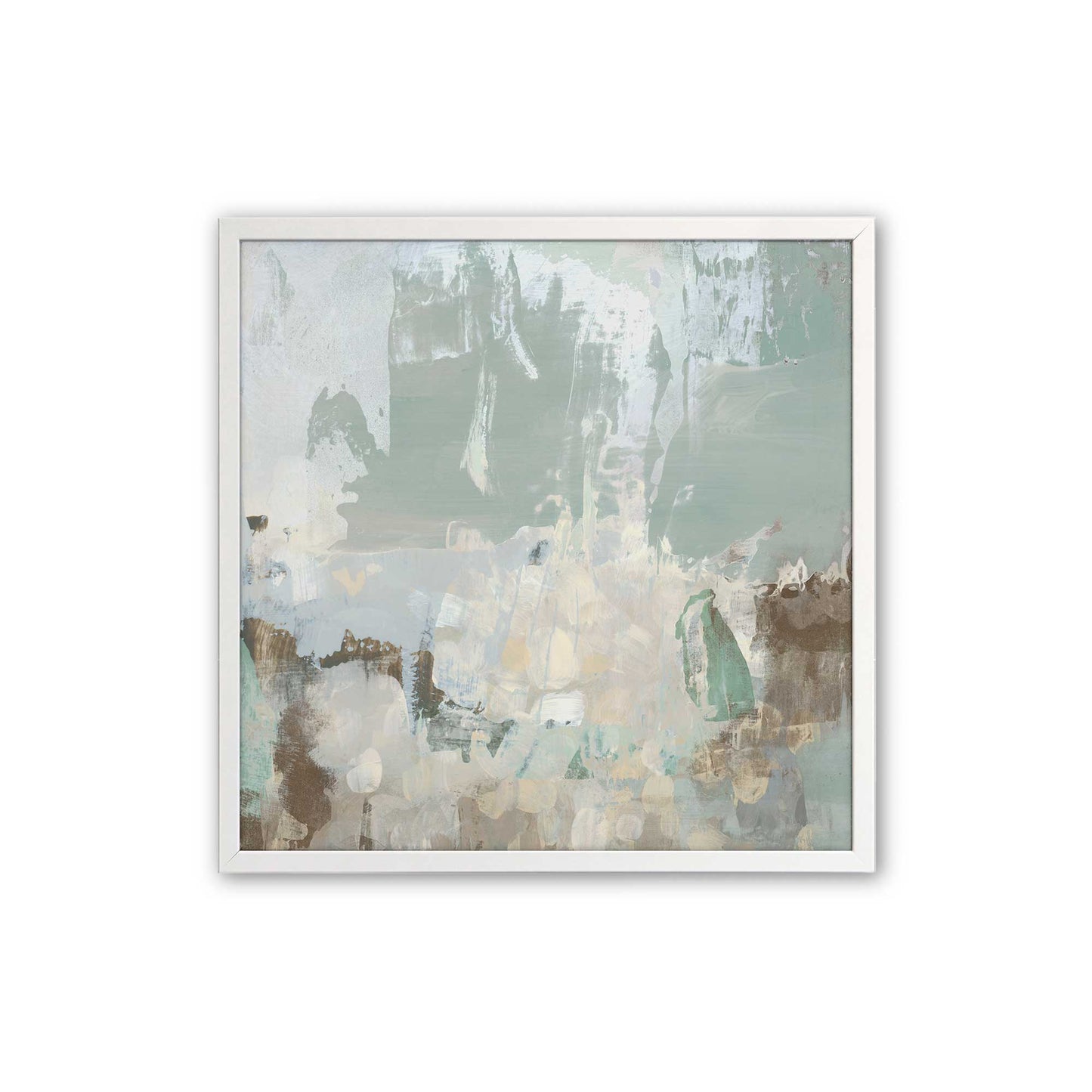 [Color:Opaque White], Picture of art in an Opaque White frame