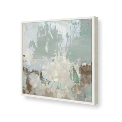 [Color:Opaque White], Picture of art in a Opaque White frame of the corner