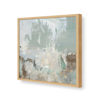 [Color:American Maple], Picture of art in a American Maple frame of the corner