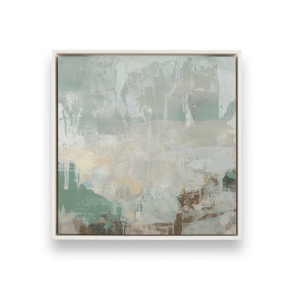 [Color:Opaque White], Picture of art in a White frame