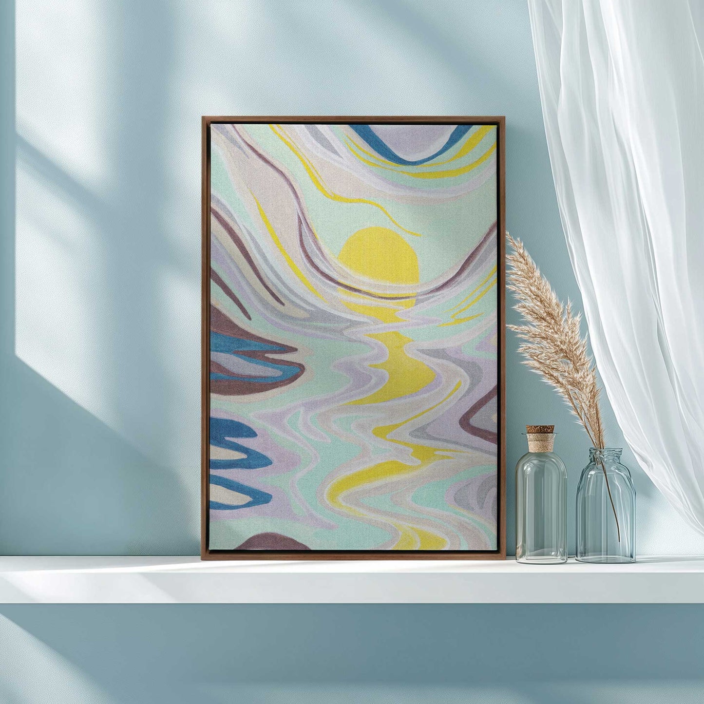 Picture of art in a room