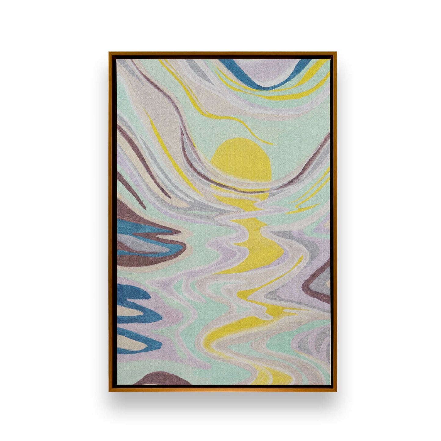 [Color:Polished Gold], Picture of art in a Polished Gold frame