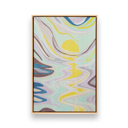 [Color:American Maple], Picture of art in a American Maple frame