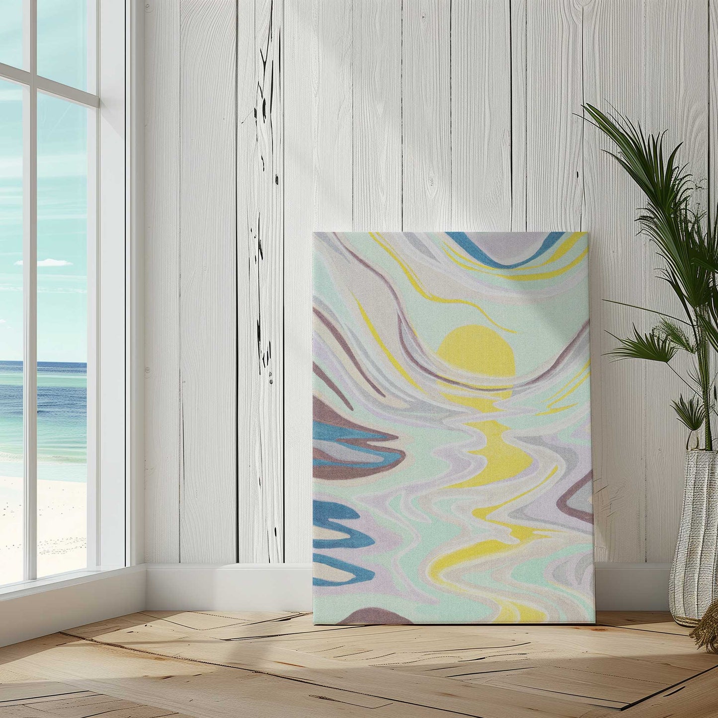 Picture of art in a room