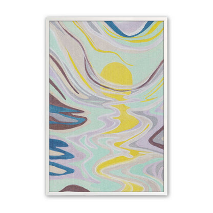 [Color:Opaque White], Picture of art in a Opaque White frame