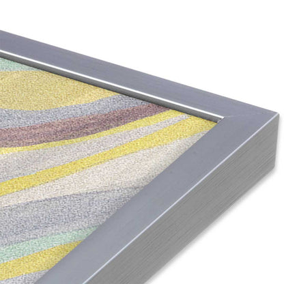 [Color:Polished Chrome], Picture of art in a Polished Chrome frame at an angle