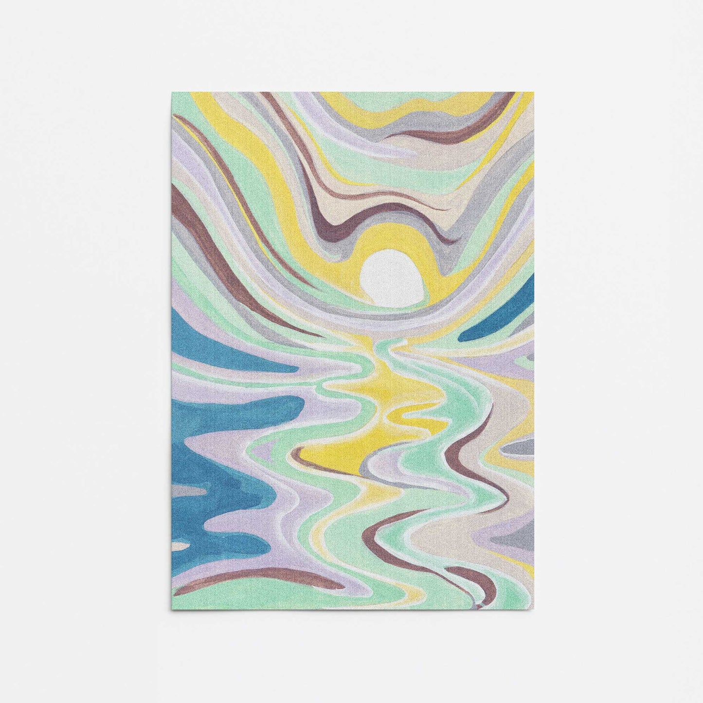 [Color:Rolled Print], Picture of close up of art