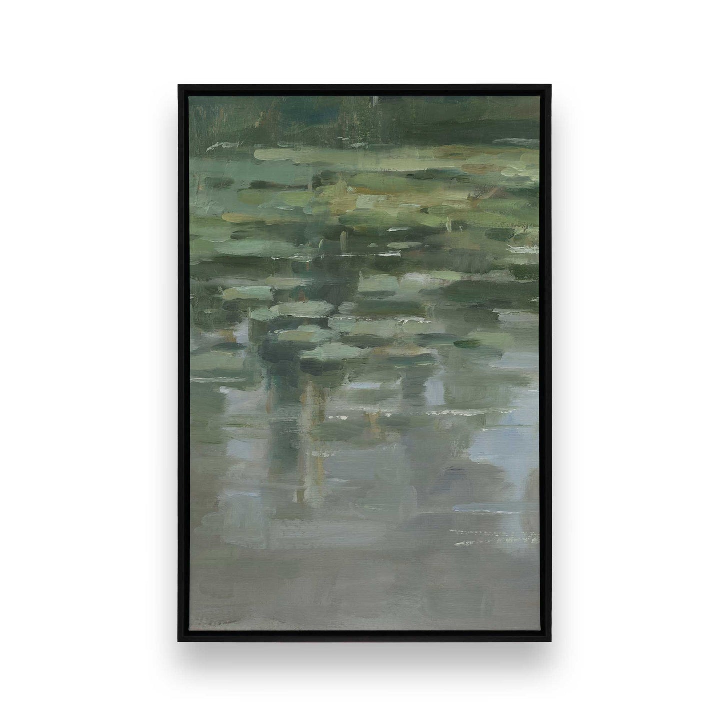 [Color:Satin Black], Picture of art in a Satin Black frame