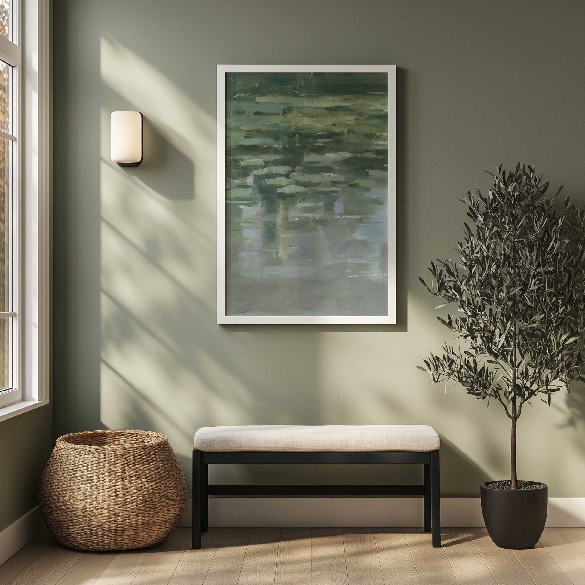 Picture of art in a room
