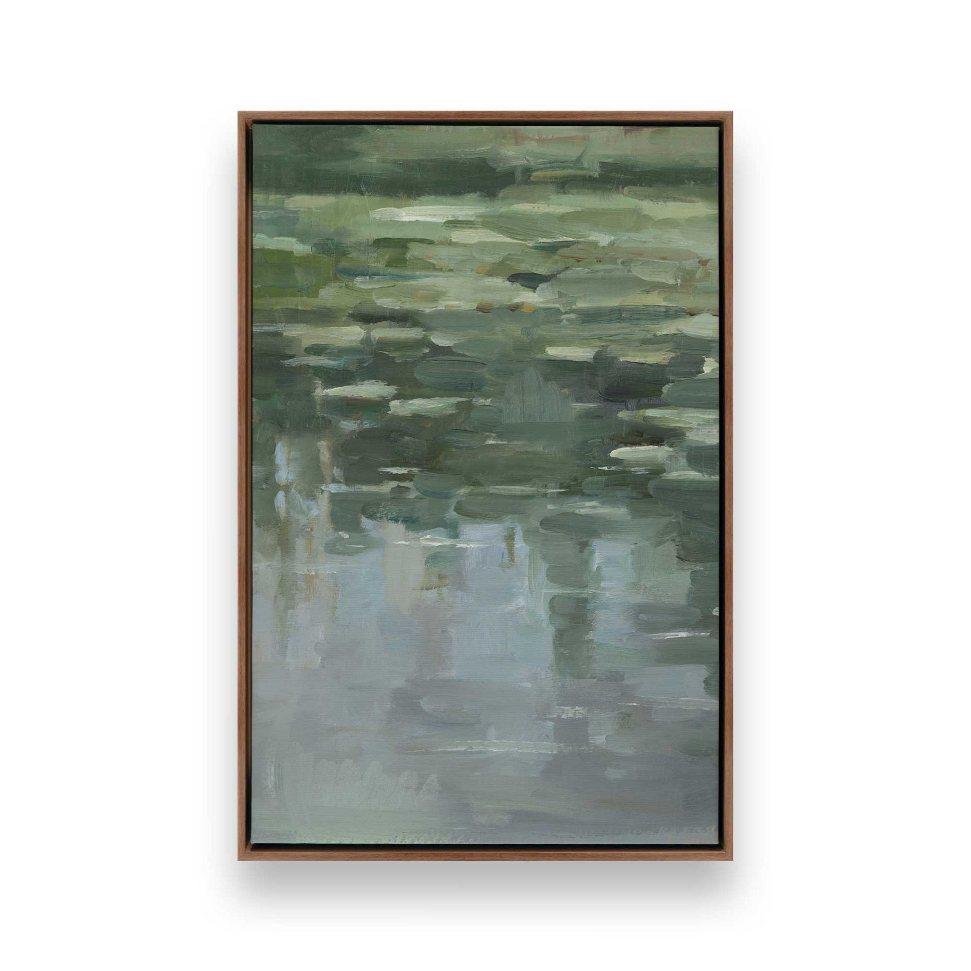 [Color:Walnut], Picture of art in a Walnut frame