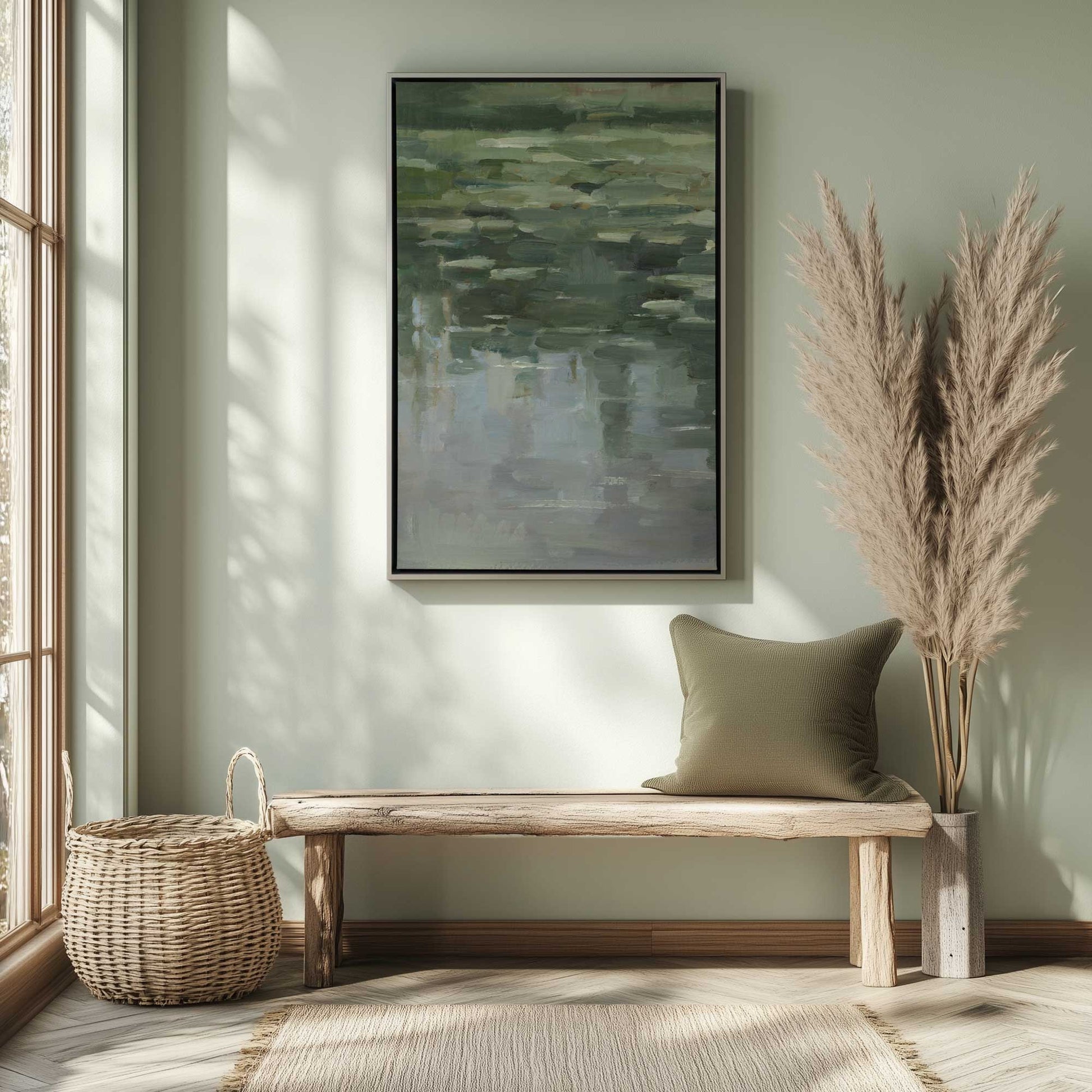 Picture of art in a room