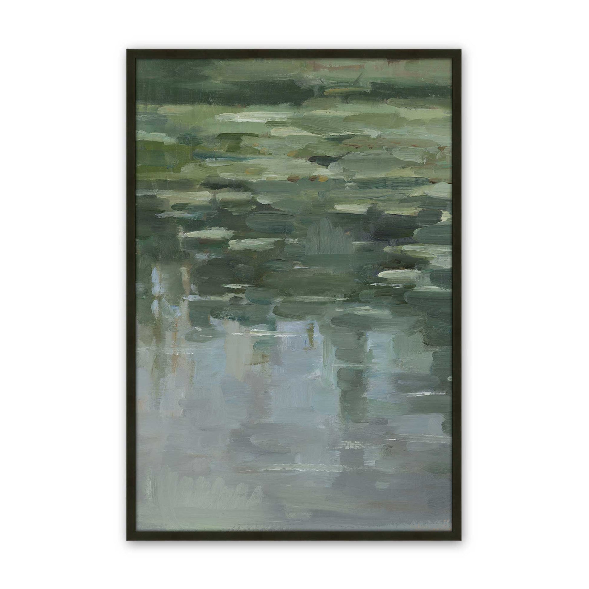 [Color:Satin Black], Picture of art in a Satin Black frame