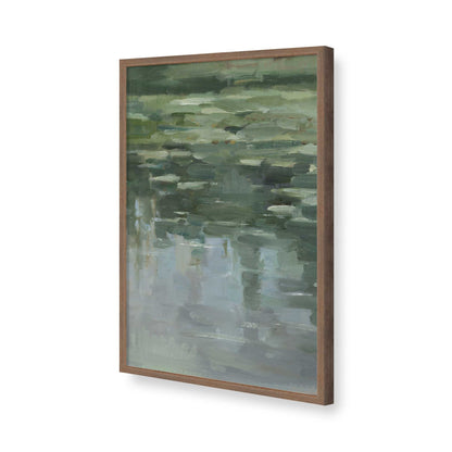[Color:Walnut], Picture of art in a Walnut frame of the corner