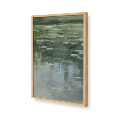 [Color:American Maple], Picture of art in a American Maple frame of the corner