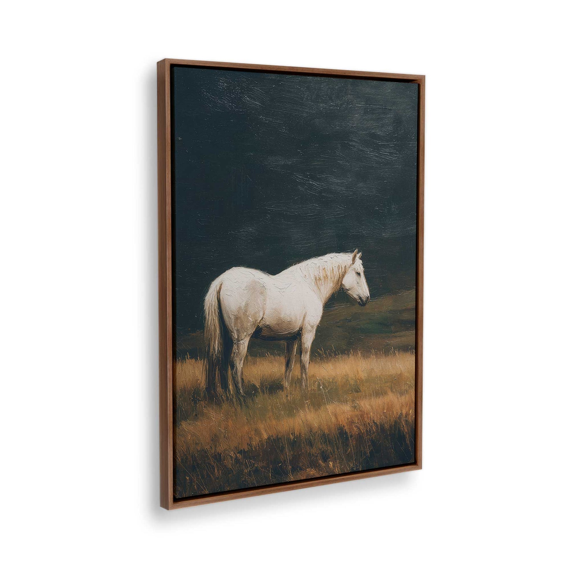 [Color:Walnut], Picture of the corner of the art
