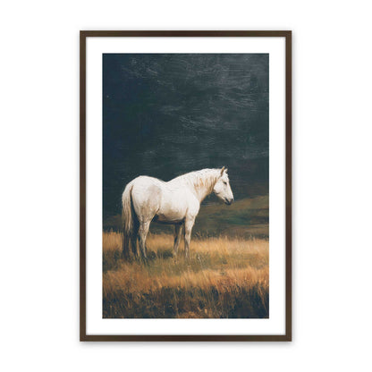[Color:Brown], Picture of art in a Brown frame