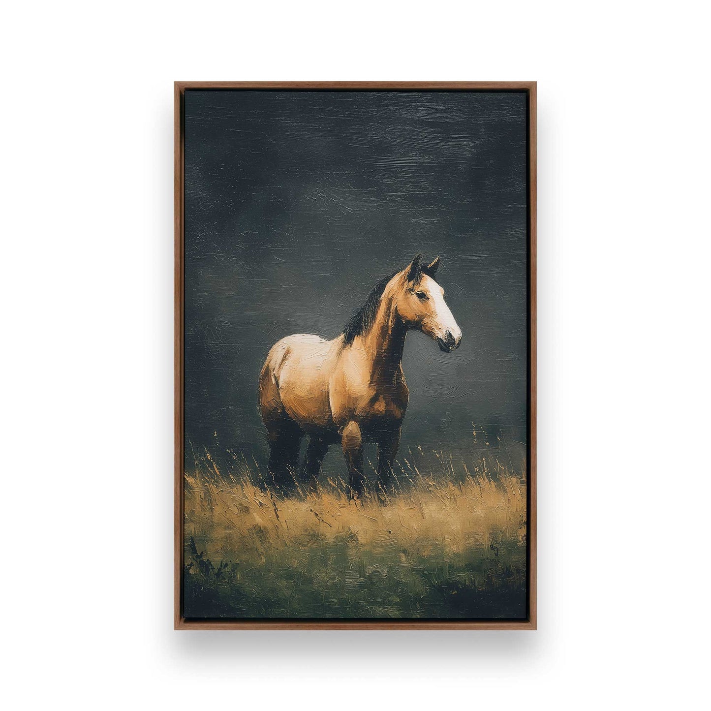 [Color:Walnut], Picture of art in a Walnut frame