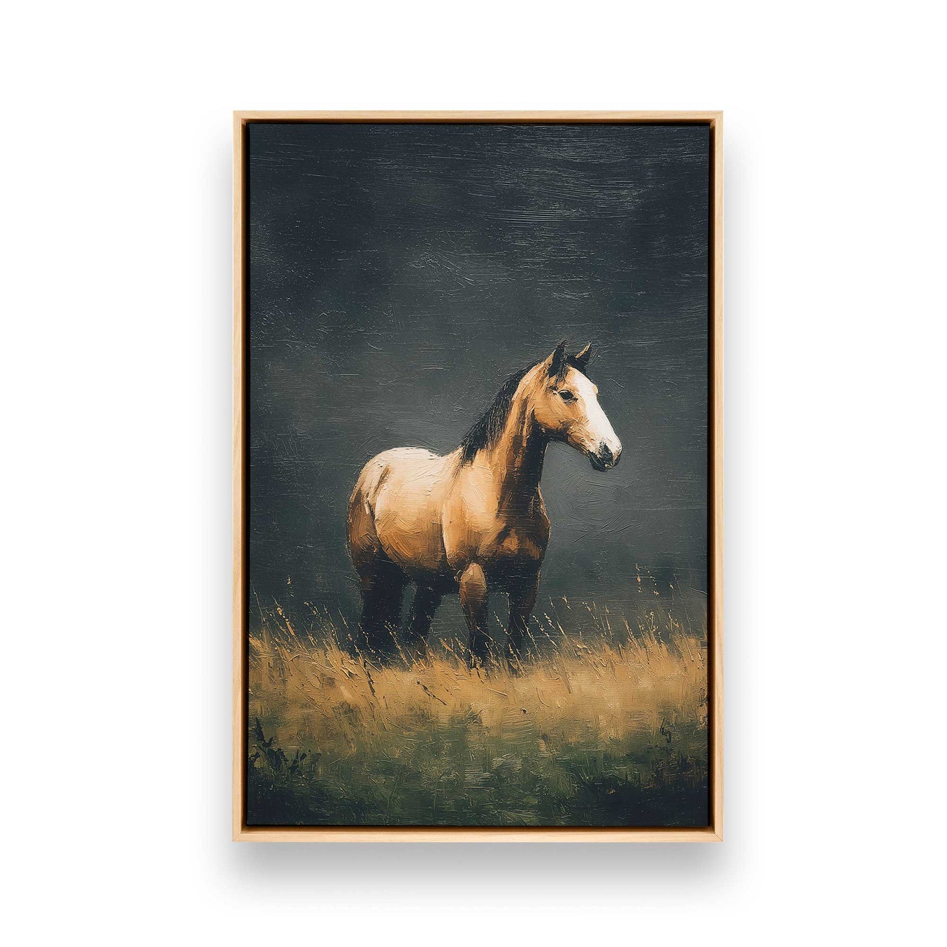 [Color:American Maple], Picture of art in a American Maple frame
