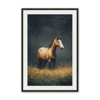 [Color:Satin Black], Picture of art in a Satin Black frame