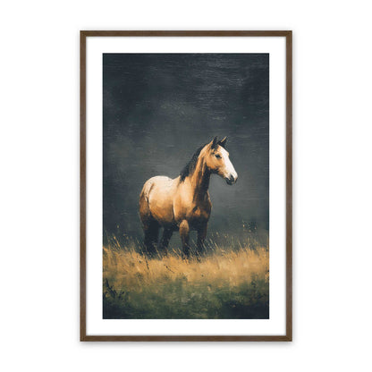 [Color:Walnut], Picture of art in a Walnut frame