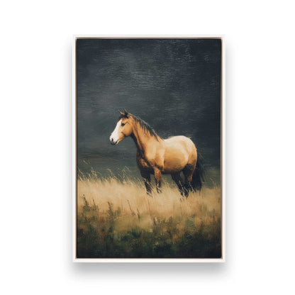 [Color:Opaque White], Picture of art in a White frame