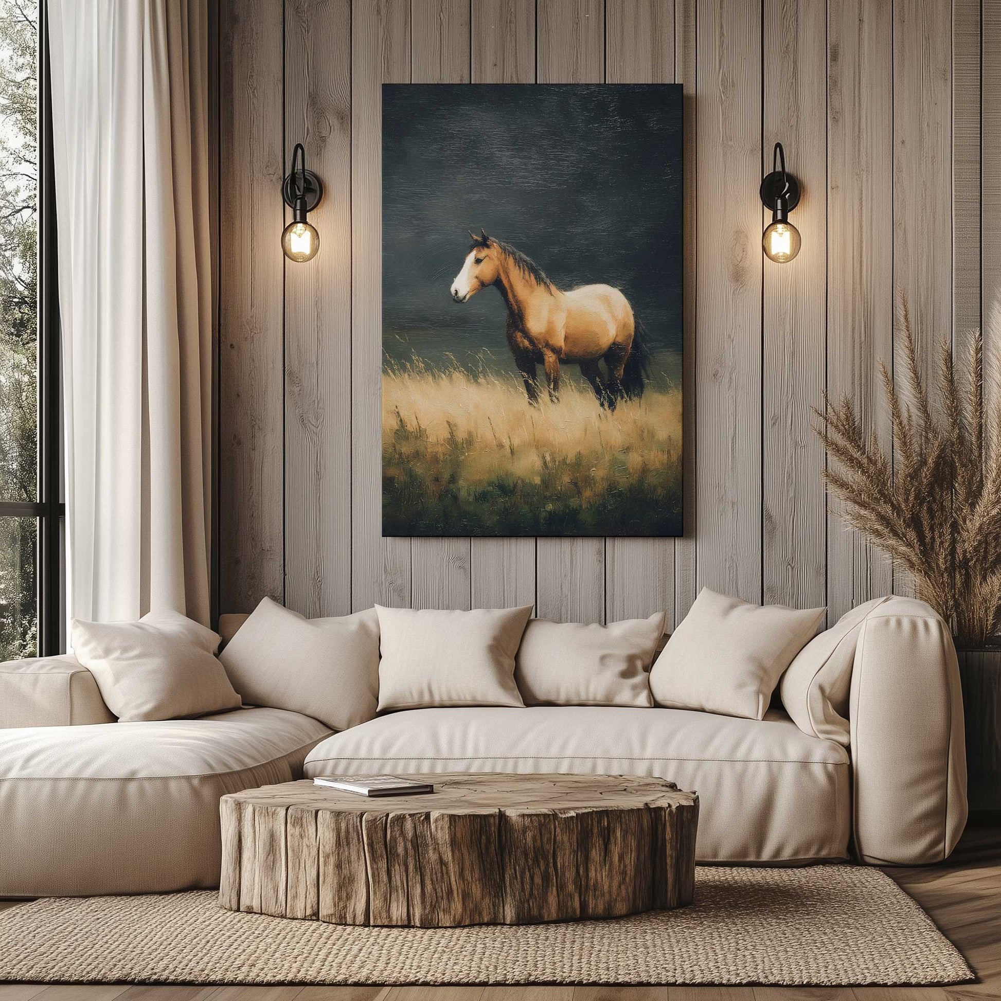 Picture of art in a room