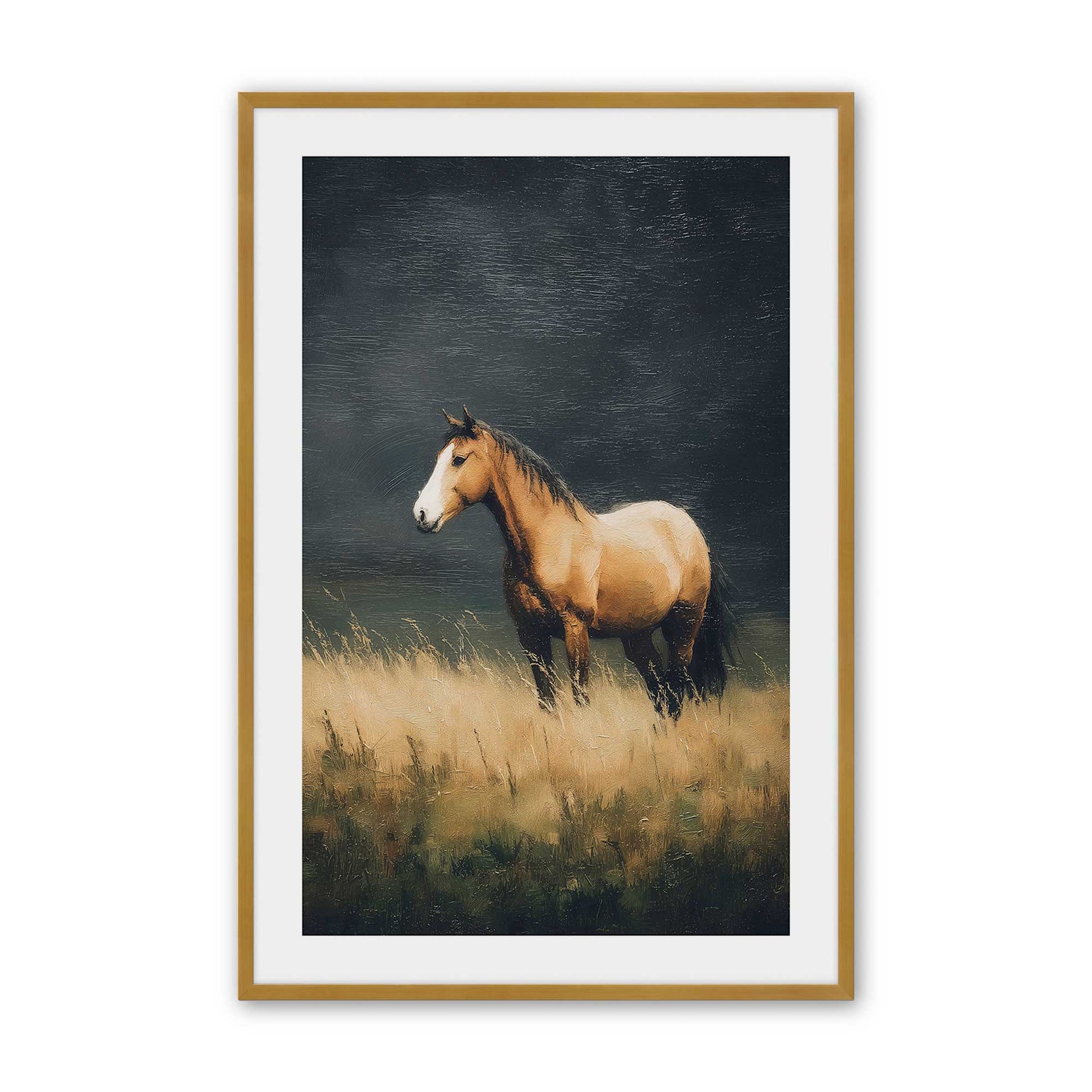 [Color:Polished Gold], Picture of art in a Polished Gold frame