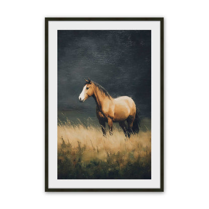 [Color:Satin Black], Picture of art in a Satin Black frame