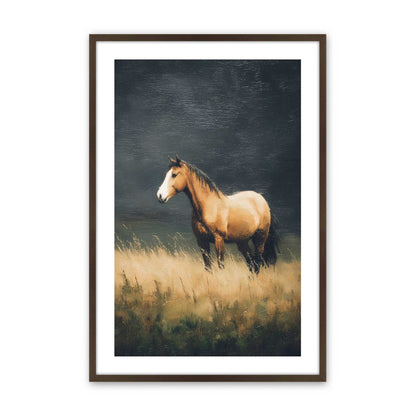 [Color:Belvinder Brown], Picture of art in a Belvinder Brown frame