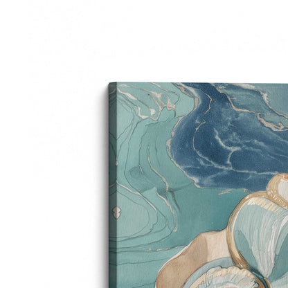 [Color:Stretched Canvas], Picture of the corner of the art