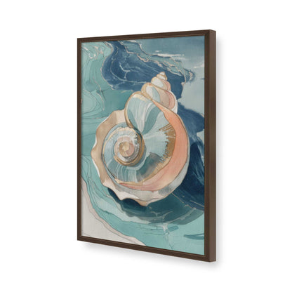[Color:Belvinder Brown], Picture of art in a Belvinder Brown frame of the corner