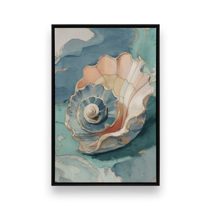 [Color:Satin Black], Picture of art in a Satin Black frame