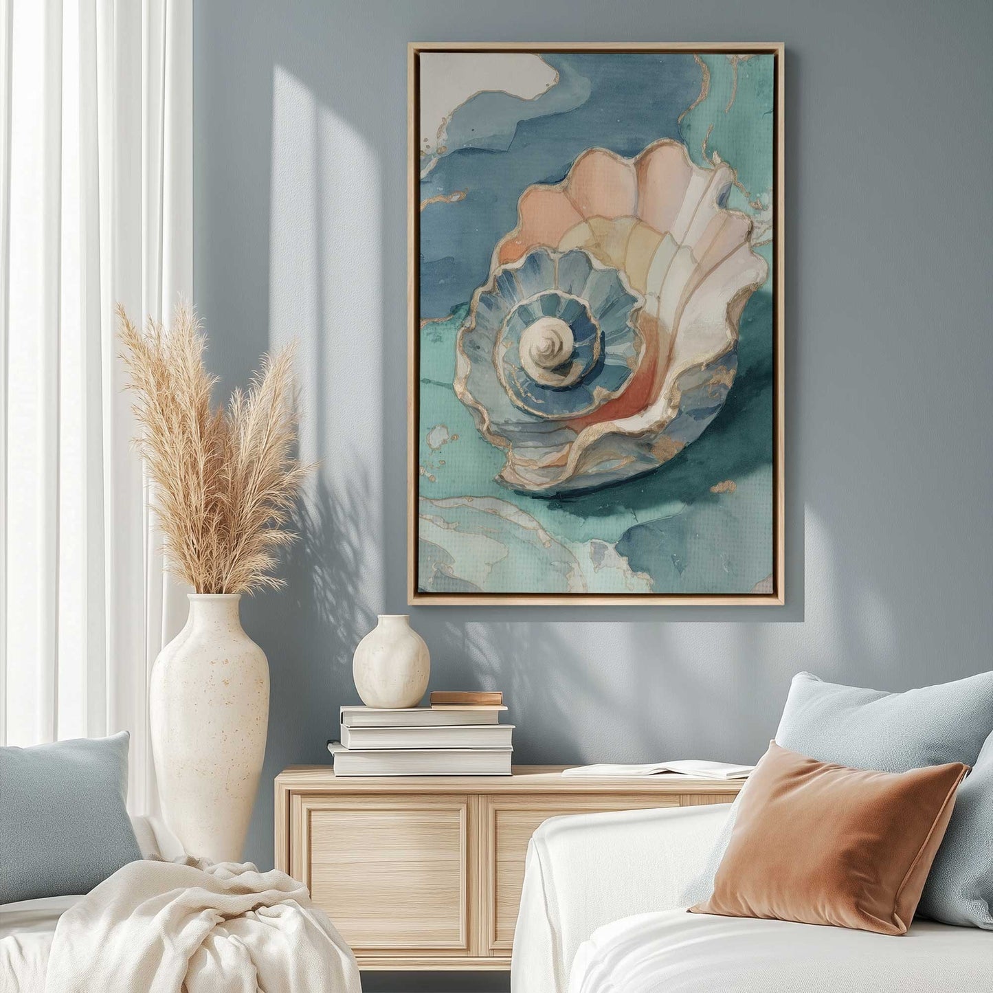 Picture of art in a room