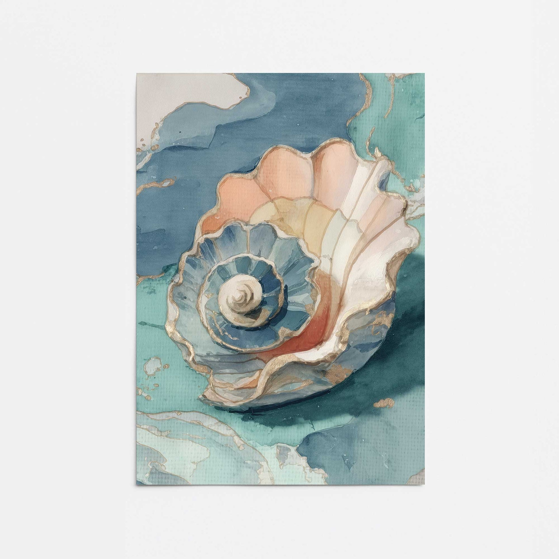 [Color:Rolled Print], Picture of close up of art