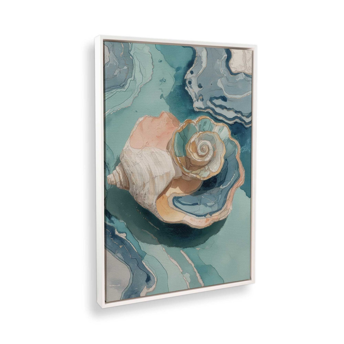 [Color:Opaque White], Picture of the corner of the art