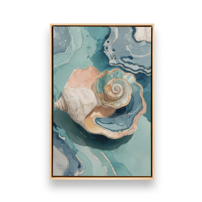 Shell Yeah Calm, Set of 4 Canvas Prints