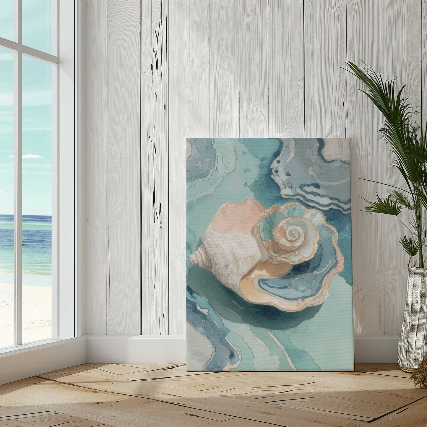 Picture of art in a room