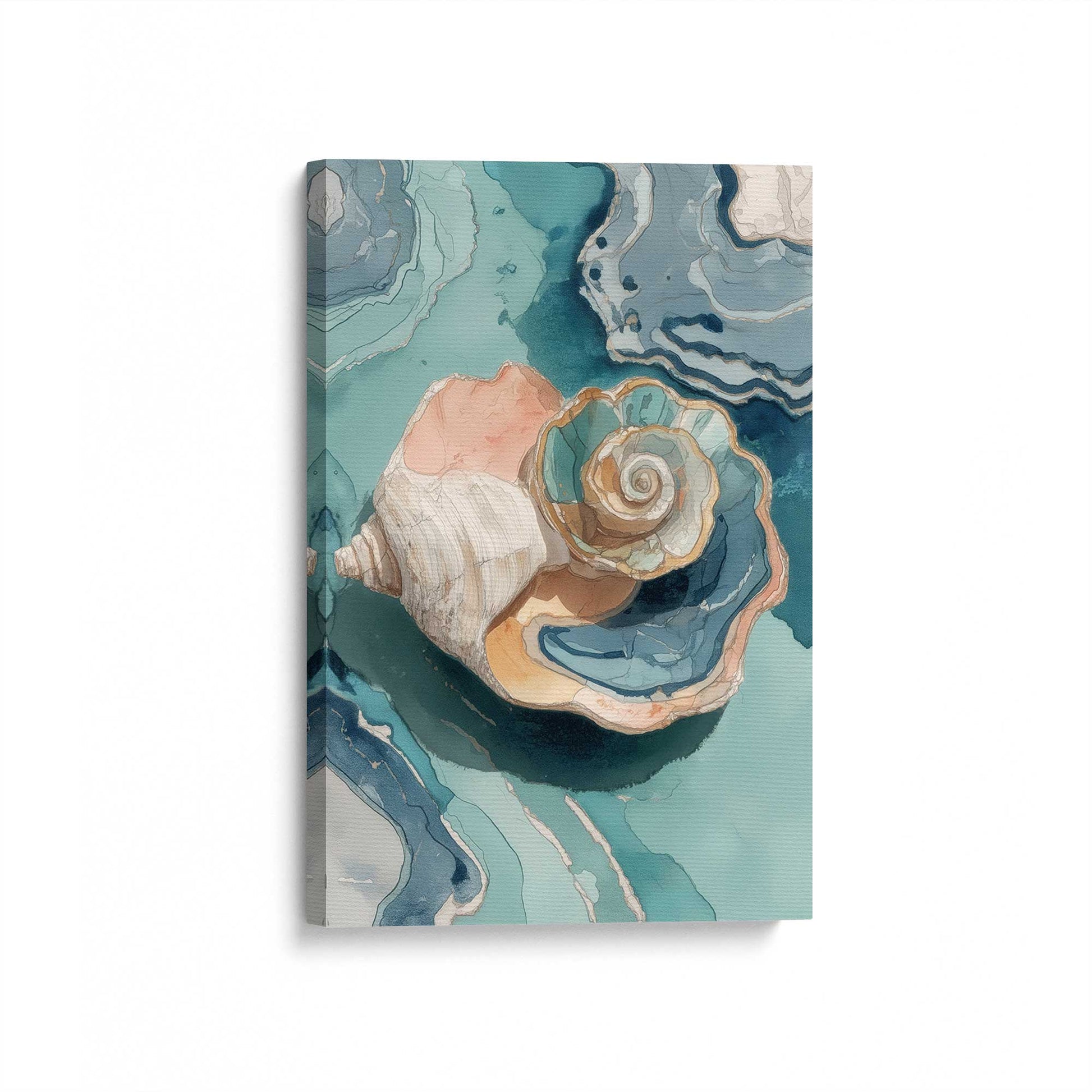 [Color:Stretched Canvas], Picture of art at an angle