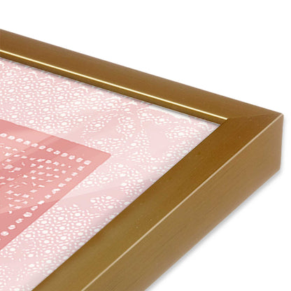 [Color:Polished Gold], Picture of art in a Polished Gold frame of the corner