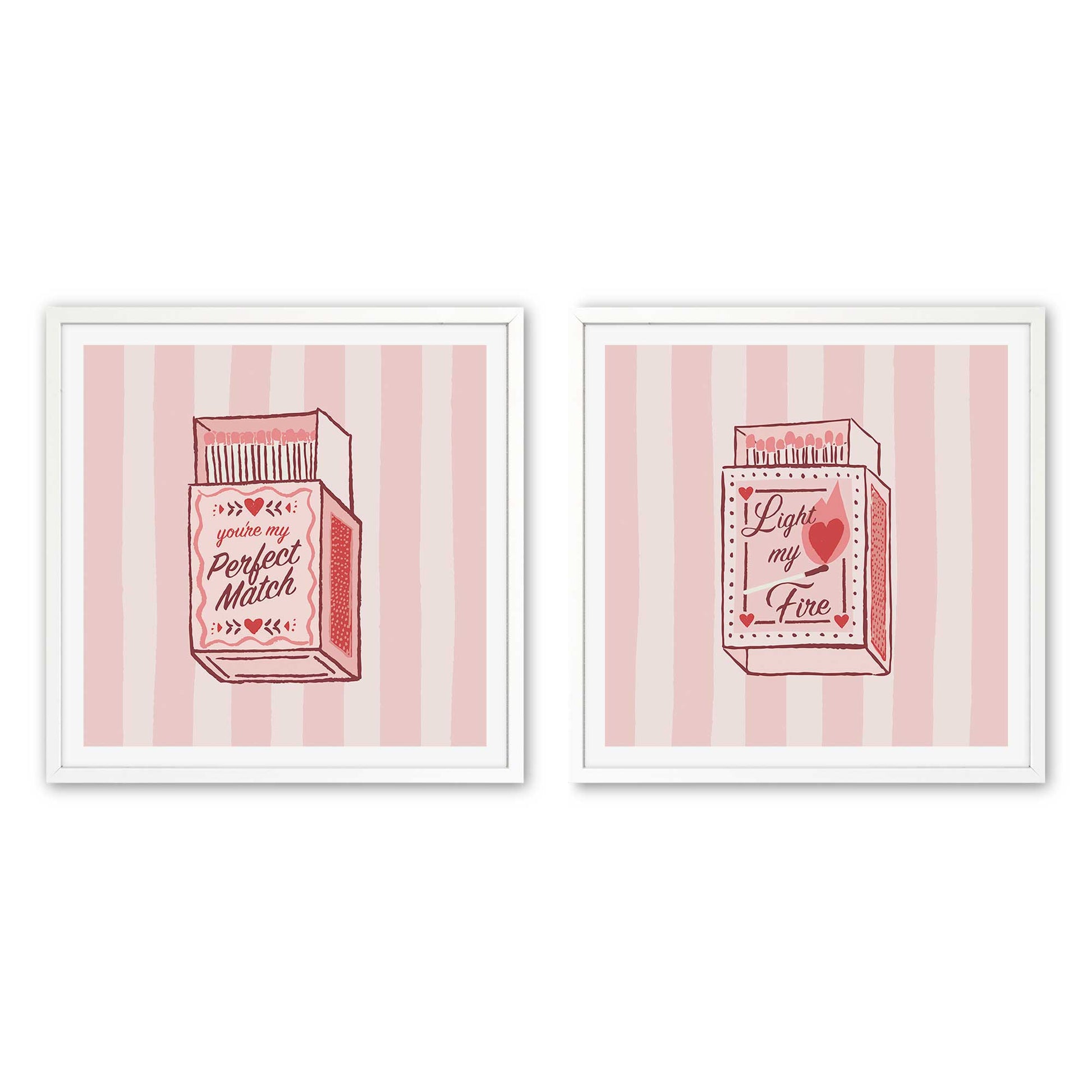 [Color:Opaque White], Picture of art in an Opaque White frame