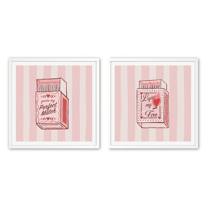 [Color:Opaque White], Picture of art in an Opaque White frame