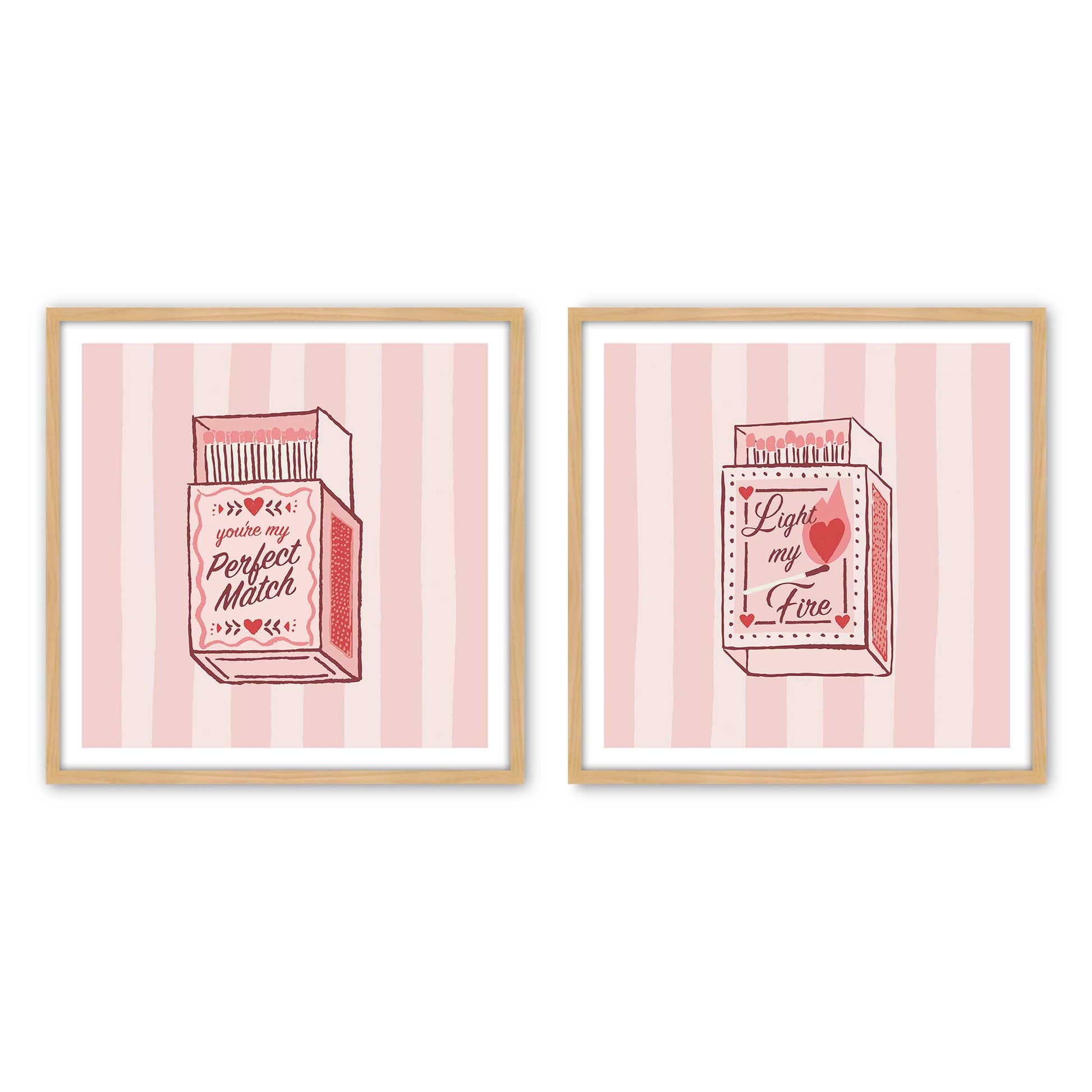 [Color:American Maple], Picture of art in an American Maple frame