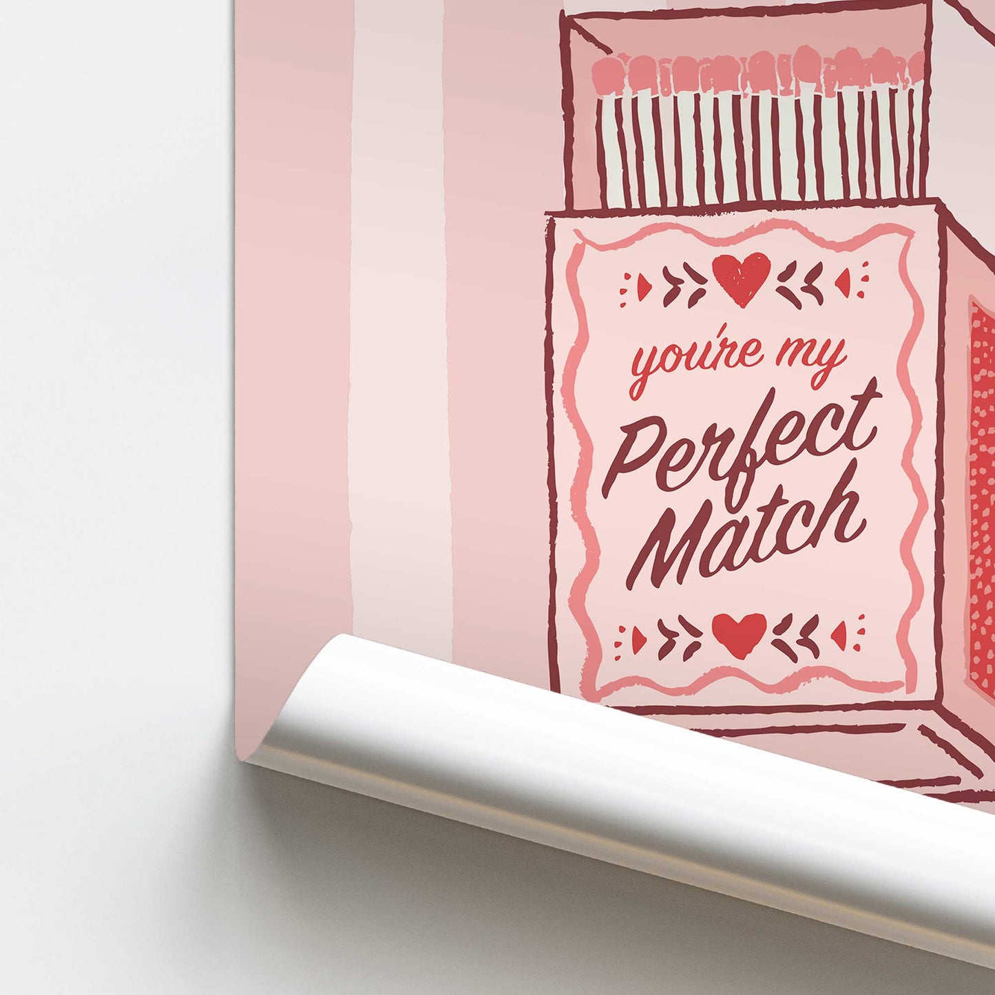 [color:Rolled Print], Picture of close up of art