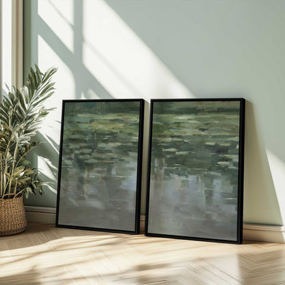 [Color:Walnut], Picture of art in a Walnut frame