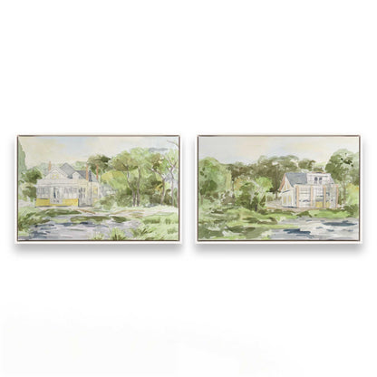[Color:Opaque White], Picture of art in a White frame